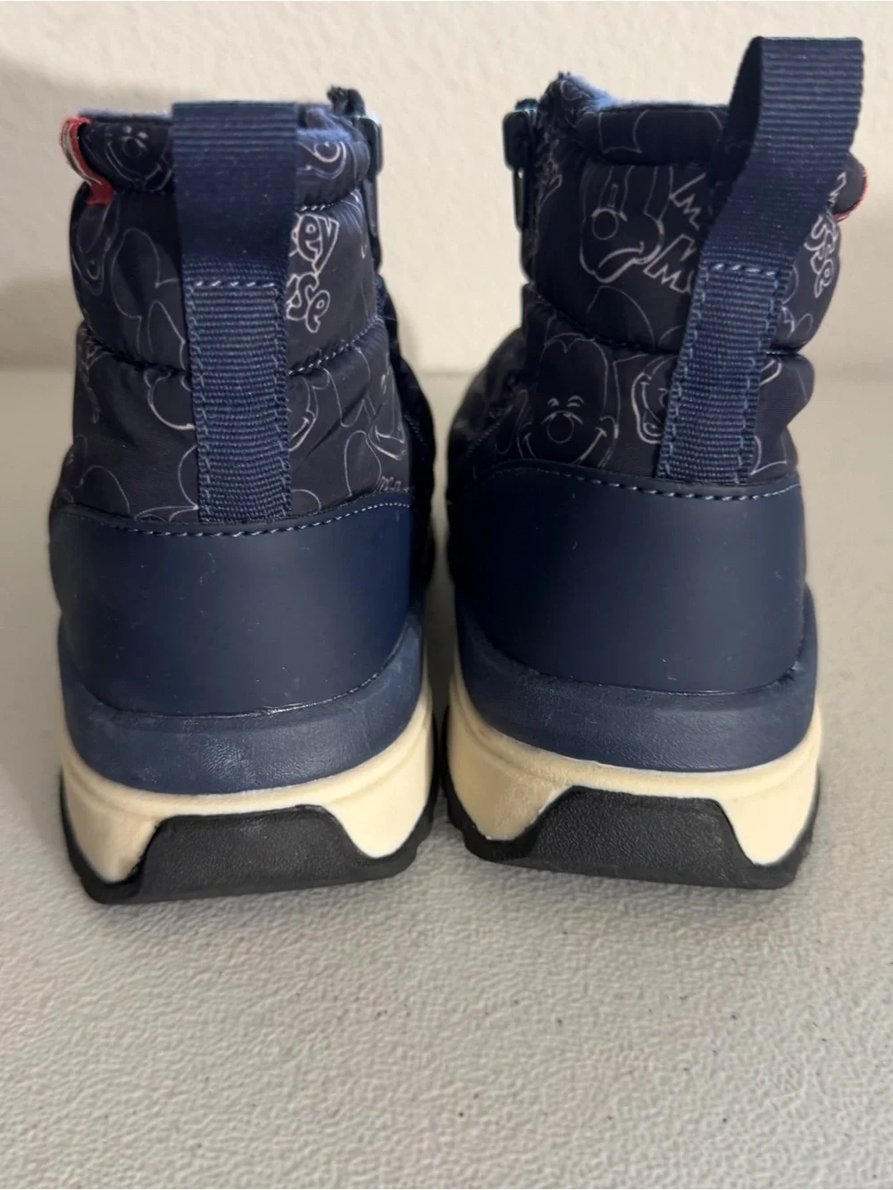 Zara kids Mickey Mouse boots